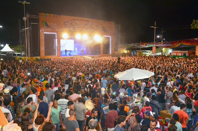 São João Elétrico em Porto Seguro reuniu aproximadamente 70 mil foliões. (Foto: João Cordeiro)