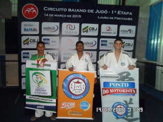 Judocas eunapolitanos campeões da 1º Etapa do Campeonato Estadual (Foto: SECOM-PME)