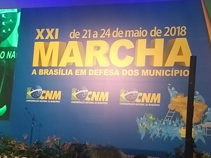 O encontro promovido pela CNM (Confederação Nacional de Municípios) acontece de 21 a 24 de maio. (Imagem: Divulgação)