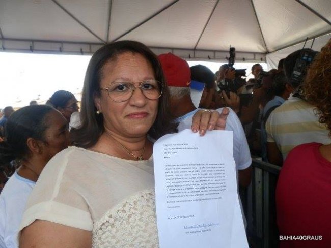 Eliade Câmara, em nome da família, faz esse apelo ao governador Rui Costa confiante na sua sensibilidade para a questão. (Foto: Bahia40Graus)