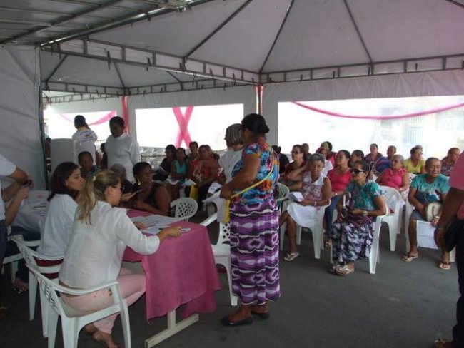 A meta é atender 450 mulheres durante os três dias que permanecerão na cidade. (Foto: ASCOM)
