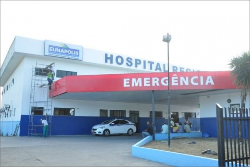 Jovem foi encaminhado ao Hospital Regional de Eunápolis. (Reprodução)