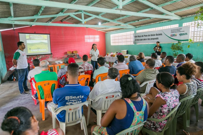 Veracel Celulose viabilizou o encontro entre a Associação de Pequenos Produtores Rurais de União Baiana, distrito de Itagimirim, e as associações de Petrolândia e Ponto Central. (Divulgação)