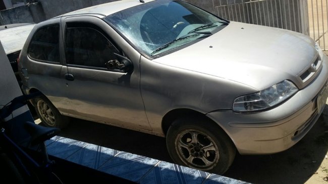 Carro teria sido usado para atropelar a vítima. Fonte: site sulbahia news.