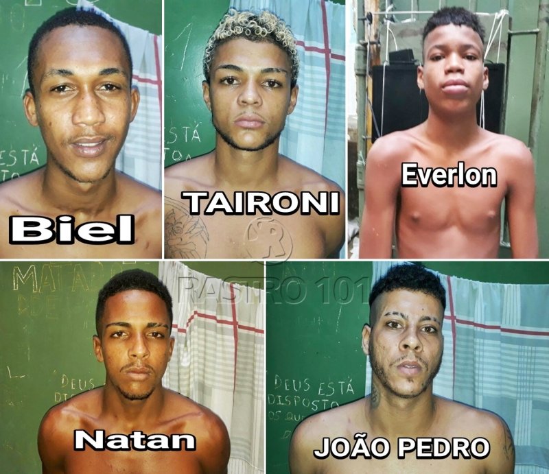 Cinco presos fugiram da Delegacia Territorial de Santa Cruz Cabrália (Divulgação/Polícia Civil)