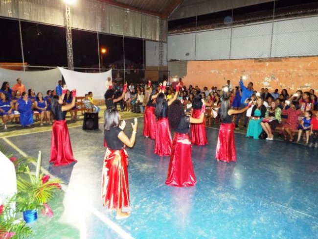 Assembleia de Deus em União Baiana realizou o Congresso de Senhoras e Jovens. (Foto: Adson Oliveira/Rastro101)