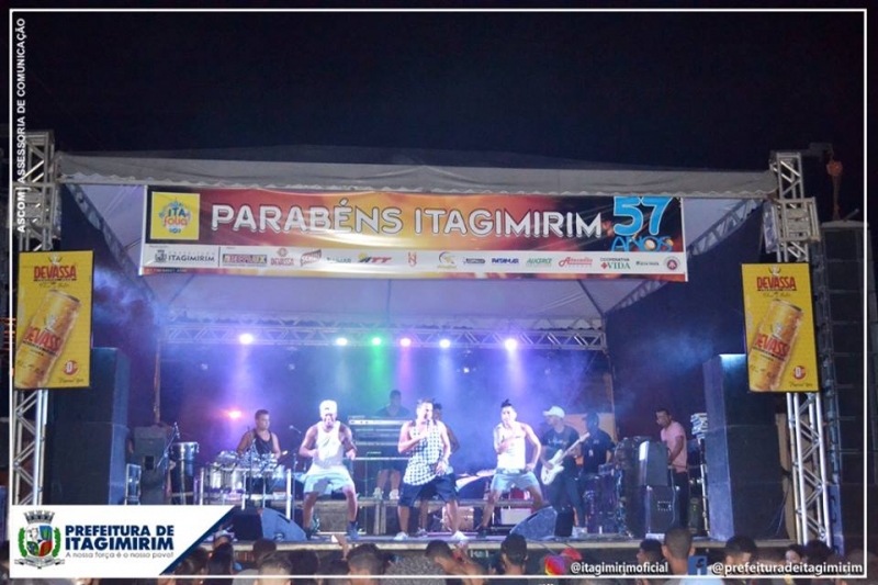 Segunda noite de shows do Itafolia 2019. (Ascom-Prefeitura de Itagimirim)