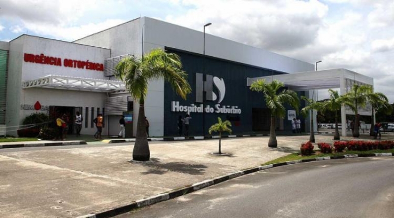 Criança foi encaminhado ao Hospital do Subúrbio em Salvador. (Imagem: Reprodução)