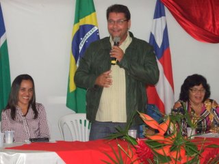 Rogério elogiou a equipe pela organização do evento e pediu a todos que mantivessem as presenças durante todo o tempo destinado à elaboração da Conferência. (Foto: ASCOM)