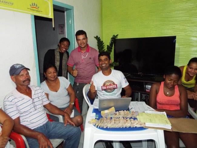 Agnevaldo Cardoso, um dos líderes responsável pelo projeto, disse estar feliz com o pagamento. (Foto: Adson Oliveira/Rastro101)