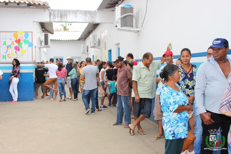 Participação popular foi grande na eleição. (ASCOM-Prefeitura de Itagimirim)