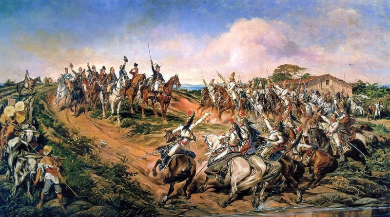 Independência ou Morte, do pintor paraibano Pedro Américo. (óleo sobre tela, 1888).