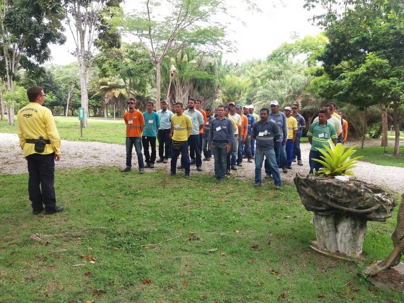 A Veracel Celulose promoveu o curso de Formação de Brigadistas de Prevenção e Combate aos Incêndios Florestais para 30 colaboradores de empresas terceirizadas