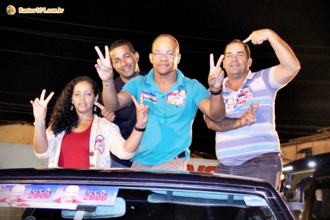 Candidato a deputado federal, Deris, realiza carreata em Itagimirim. (Foto: Rastro101)