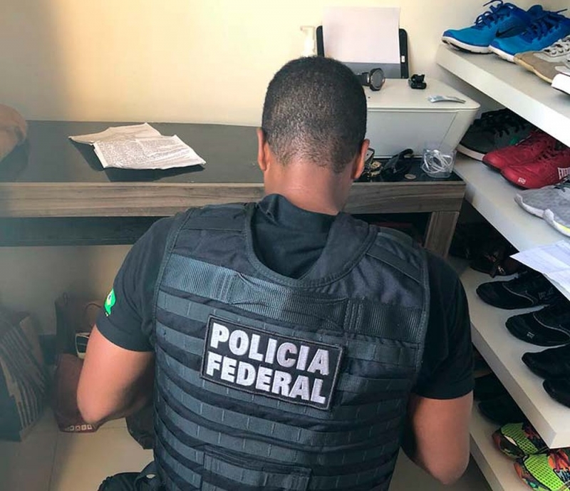 PF realizou buscas em Salvador para o esclarecimento do fato. (Foto: Divulgação/Polícia Federal)