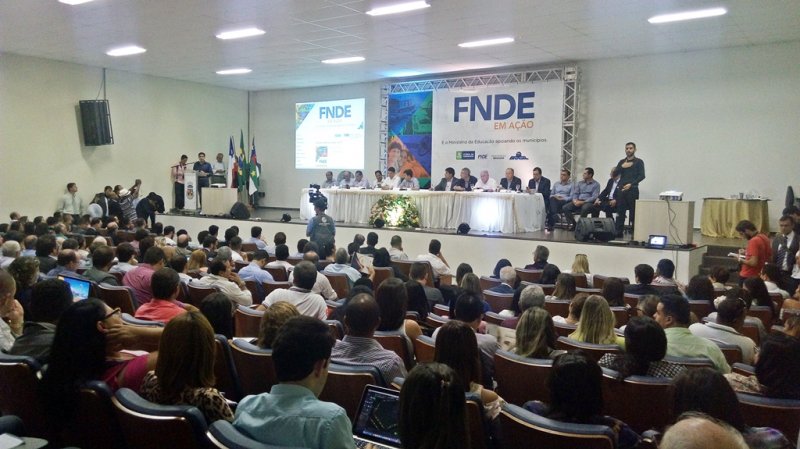 Evento FNDE em Ação foi realizado durante os dias 27 e 28 de abril no município de Vitória da Conquista (BA). (ASCOM)