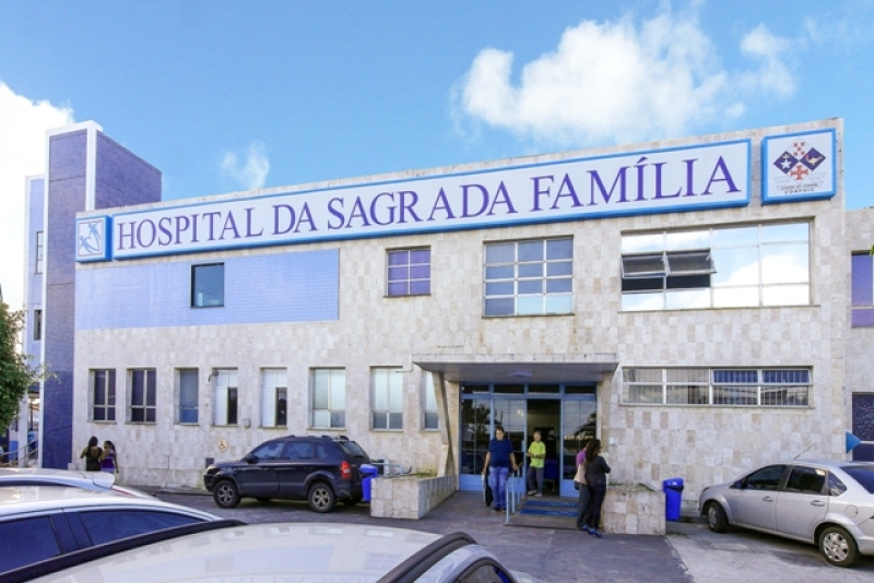 Criança foi resgatada e levada para o Hospital Sagrada Família, onde foi atendida. (Reprodução: Internet)