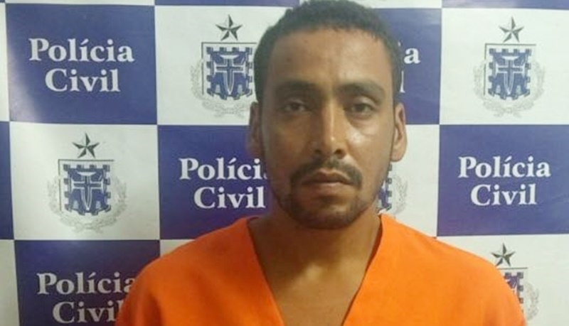 O acusado, Jhonleno Santos de Brito. (Divulgação: Polícia Civil)