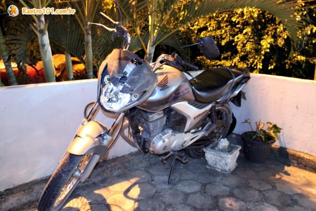 Moto foi roubada de um pastor evangélico em Eunápolis. (Foto: Rastro101) 