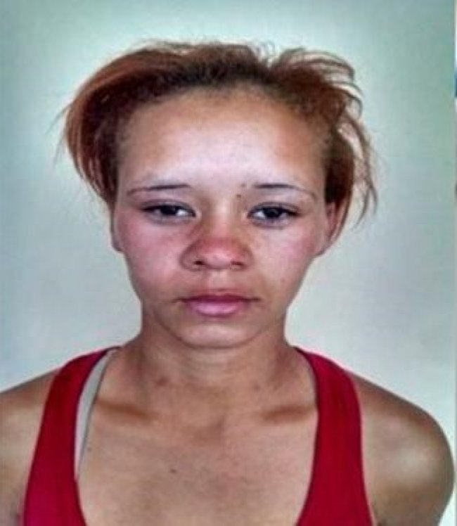 Angélica Queiroz Soarez, presa por tráfico de drogas (Foto: Liberdade News)
