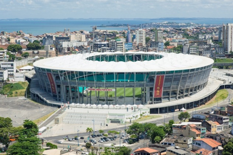 Estádio recebeu seis partidas da Copa do Mundo de 2014. (Imagem: Reprodução)