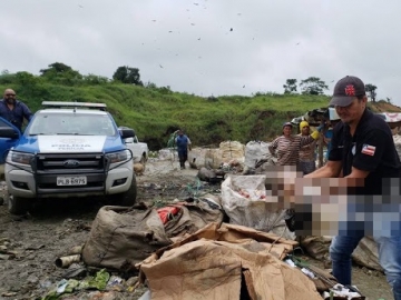 Bebê é encontrado morto em lixão de Itabuna