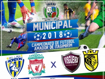 Confrontos definidos para a semifinal do Campeonato Municipal 2018