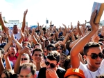 Mais de 40 mil pessoas realizaram uma manifestação pacífica em Brasília