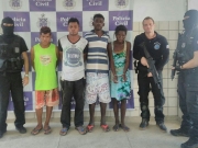 Polícia Civil realiza prisão de cinco homicidas em Caravelas