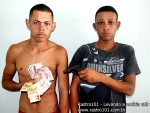 Dois são presos em Itapebi com arma, dinheiro e moto roubada