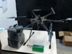 Drone com celulares é apreendido sobrevoando presídio em Eunápolis