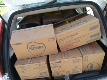 Homem é preso após roubar 40 caixas de Leite Ninho de um supermercado em Itabuna