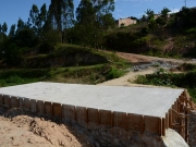Ponte que liga Juca Rosa e Vista Alegre está em fase final de construção