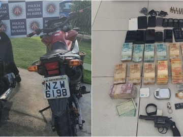 Homem é preso e polícia apreende mais de R$ 60 mil em Porto Seguro