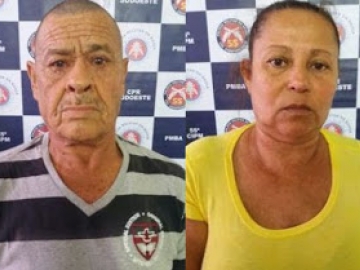 Casal de traficantes é preso pela PM no sul da Bahia